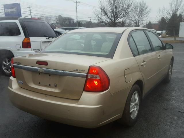 1G1ZT52894F106683 - 2004 CHEVROLET MALIBU LS 金色 照片 4