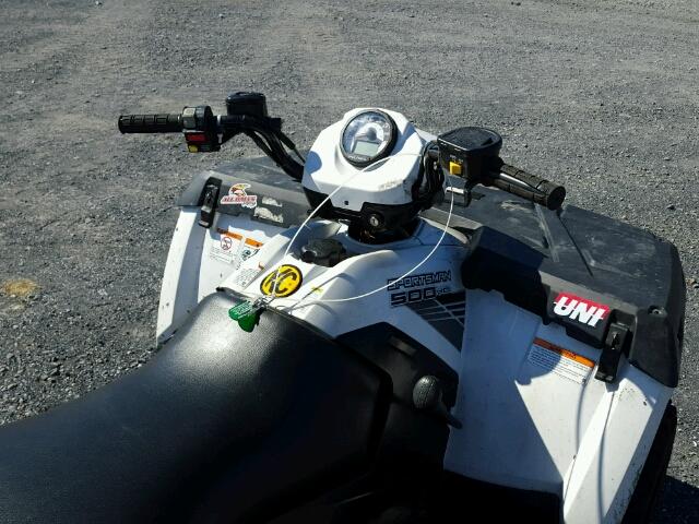 4XAMH50A9DA058115 - 2013 POLARIS SPORTSMAN WHITE photo 5