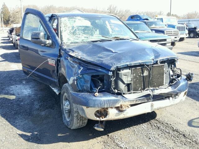 3D7KS28A78G149093 - 2008 DODGE RAM 2500 S BLUE photo 1