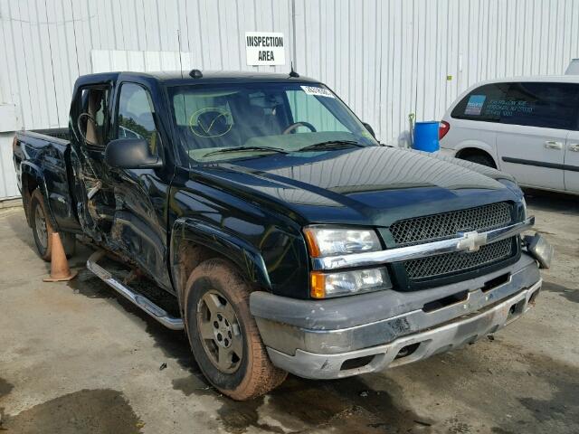 2GCEK19T641276597 - 2004 CHEVROLET SILVERADO GREEN photo 1