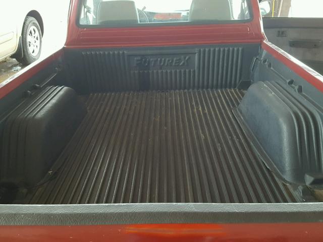 4TANL42N8VZ246080 - 1997 TOYOTA TACOMA RED photo 6