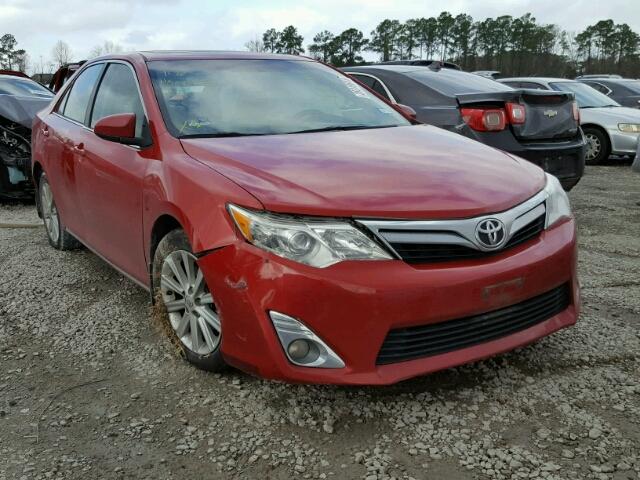 4T4BF1FK3ER367188 - 2014 TOYOTA CAMRY L RED photo 1