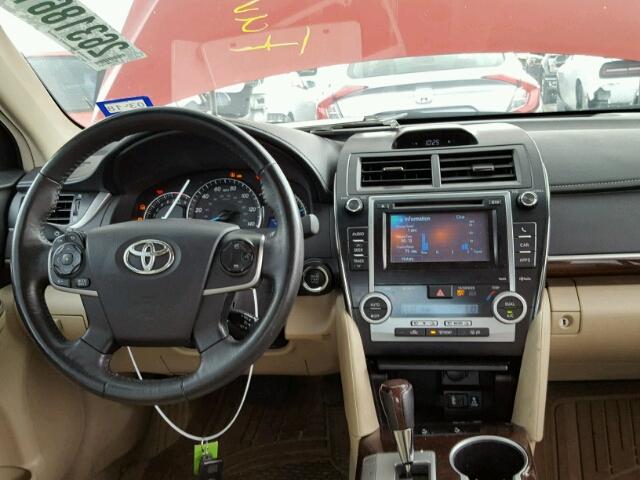 4T4BF1FK3ER367188 - 2014 TOYOTA CAMRY L RED photo 9