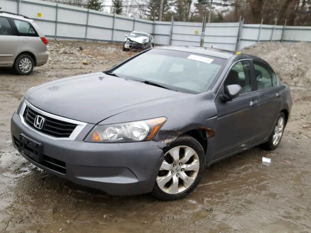 1HGCP26788A156450 - 2008 HONDA ACCORD EX GRAY photo 2