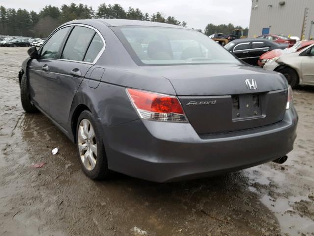 1HGCP26788A156450 - 2008 HONDA ACCORD EX GRAY photo 3