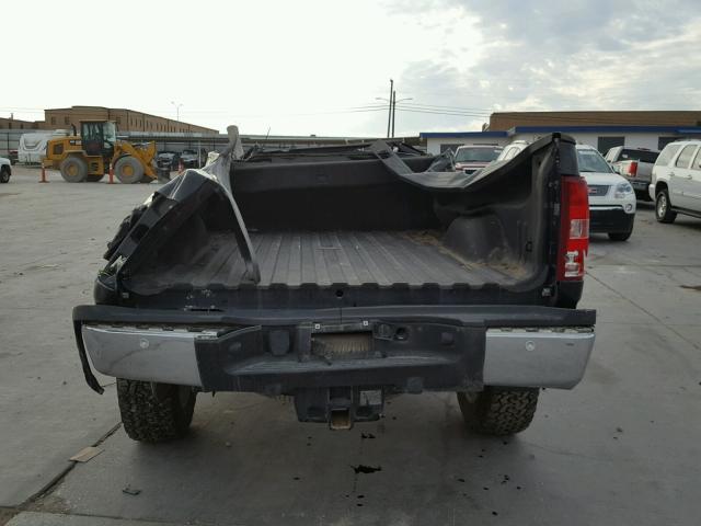 1GC1KYE87CF114817 - 2012 CHEVROLET SILVERADO BLACK photo 9