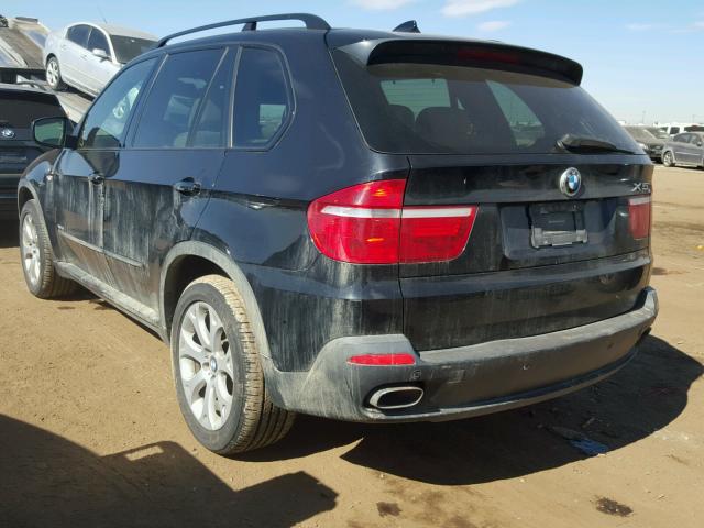 5UXFE83569L308933 - 2009 BMW X5 XDRIVE4 BLACK photo 3