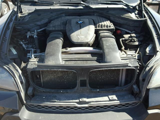 5UXFE83569L308933 - 2009 BMW X5 XDRIVE4 BLACK photo 7