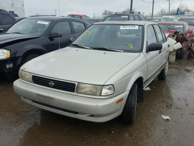 1N4EB31F9RC759476 - 1994 NISSAN SENTRA E SILVER photo 2