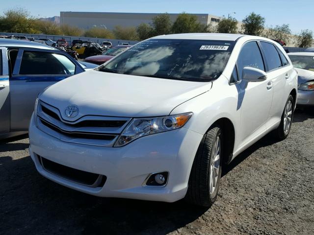 4T3ZA3BB0FU093885 - 2015 TOYOTA VENZA LE WHITE photo 2