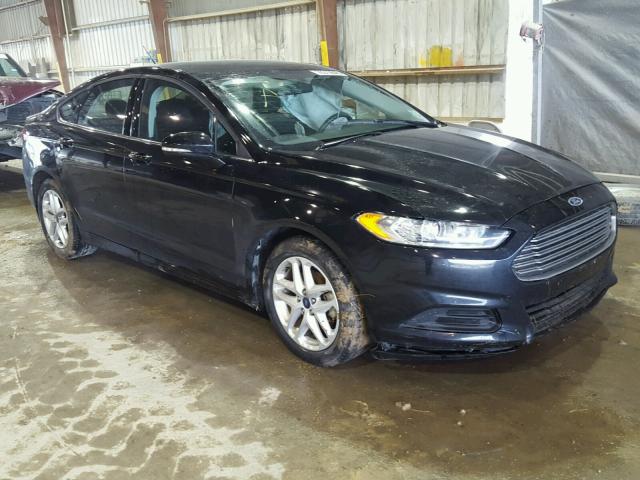 3FA6P0H72GR297246 - 2016 FORD FUSION SE BLACK photo 1