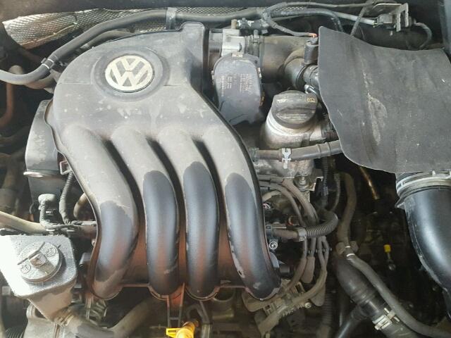 3VW2K7AJ9BM382626 - 2011 VOLKSWAGEN JETTA BASE BLACK photo 7