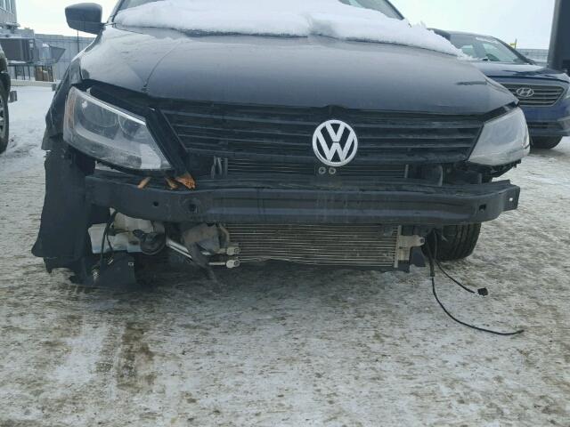 3VW2K7AJ9BM382626 - 2011 VOLKSWAGEN JETTA BASE BLACK photo 9