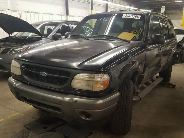 1FMZU73E2YZB07596 - 2000 FORD EXPLORER X BLACK photo 2