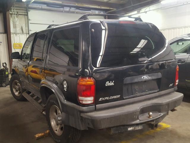 1FMZU73E2YZB07596 - 2000 FORD EXPLORER X BLACK photo 3