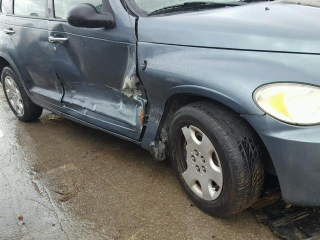 3A4FY48B96T263058 - 2006 CHRYSLER PT CRUISER SILVER photo 9