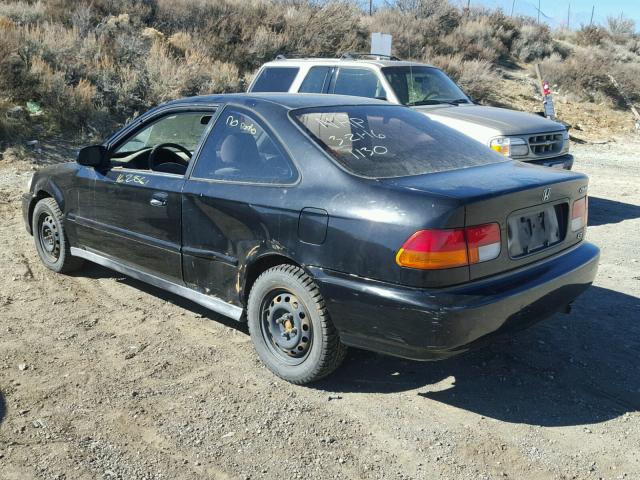 1HGEJ8248TL062896 - 1996 HONDA CIVIC EX შავი ფოტო 3