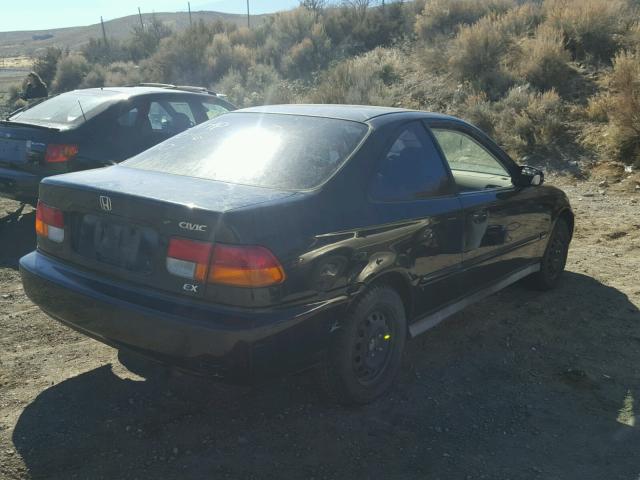 1HGEJ8248TL062896 - 1996 HONDA CIVIC EX შავი ფოტო 4