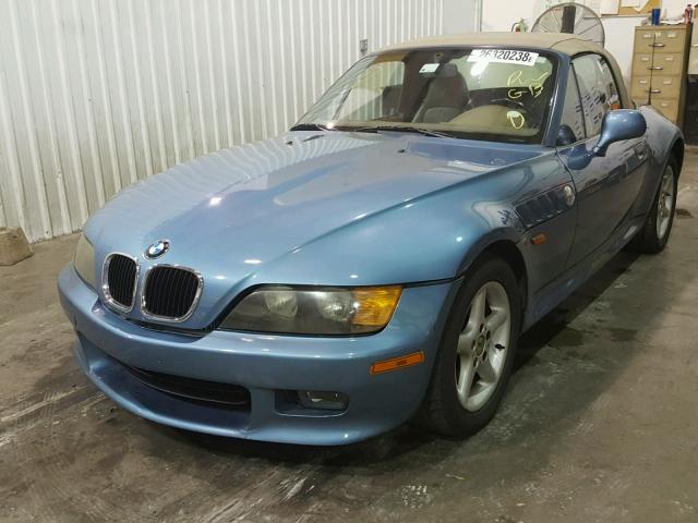 4USCJ3324VLC04005 - 1997 BMW Z3 2.8 BLUE photo 2