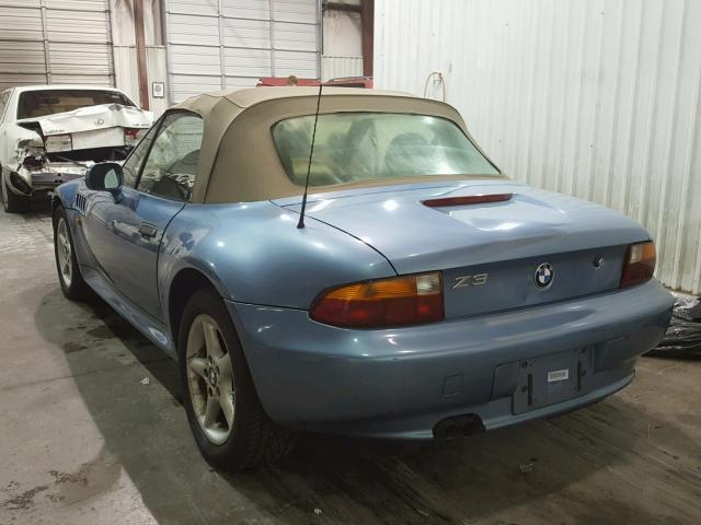 4USCJ3324VLC04005 - 1997 BMW Z3 2.8 BLUE photo 3