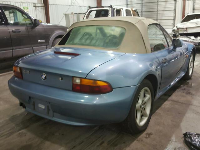 4USCJ3324VLC04005 - 1997 BMW Z3 2.8 BLUE photo 4