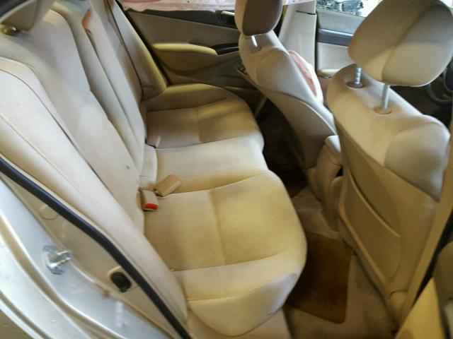 1HGFA16858L115764 - 2008 HONDA CIVIC EX ბეჟი ფოტო 6