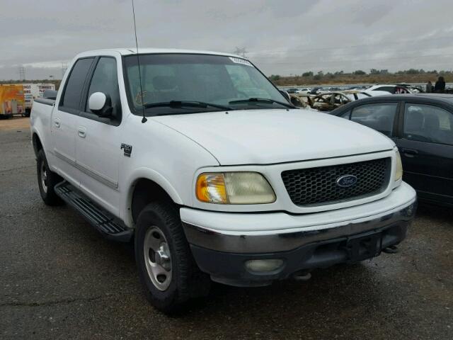 1FTRW08L71KC10220 - 2001 FORD F150 SUPER WHITE photo 1