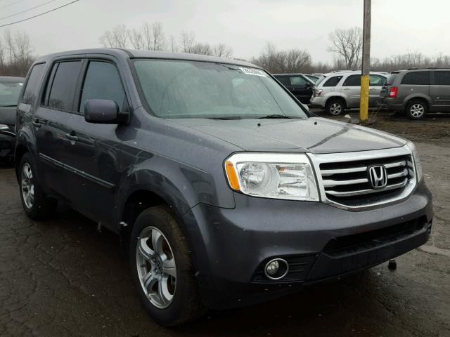 5FNYF4H4XFB003708 - 2015 HONDA PILOT EX GRAY photo 1