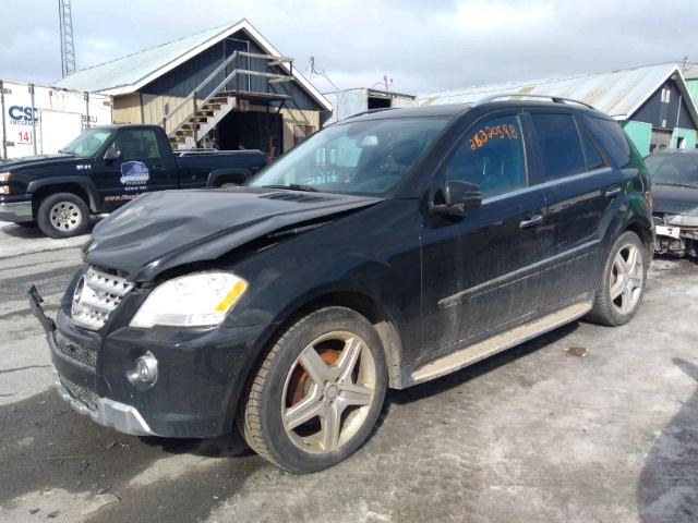 4JGBB7CB9BA659860 - 2011 MERCEDES-BENZ ML 550 4MA BLACK photo 2