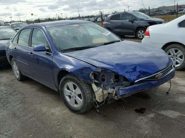 2G1WT58K169202146 - 2006 CHEVROLET IMPALA LT BLUE photo 1