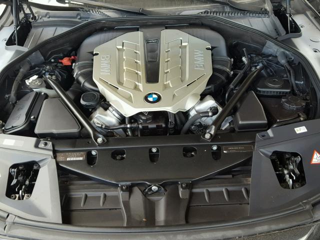WBAKB8C54ACY63907 - 2010 BMW 750 LI Czarny zdjęcie 7