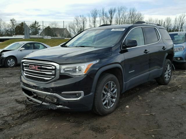 1GKKNULS5HZ236430 - 2017 GMC ACADIA SLT შავი ფოტო 2