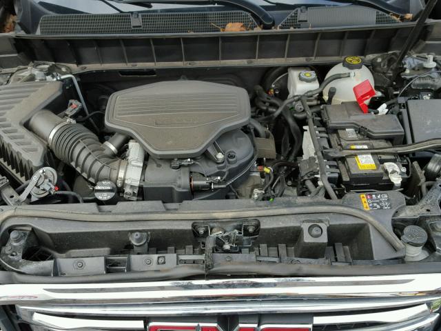 1GKKNULS5HZ236430 - 2017 GMC ACADIA SLT შავი ფოტო 7