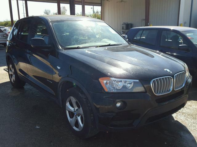 5UXWX5C54CL724155 - 2012 BMW X3 XDRIVE2 BLACK photo 1