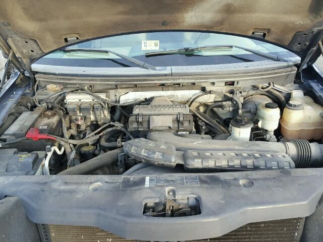 1FTPX14506NA97833 - 2006 FORD F150 BLUE photo 7