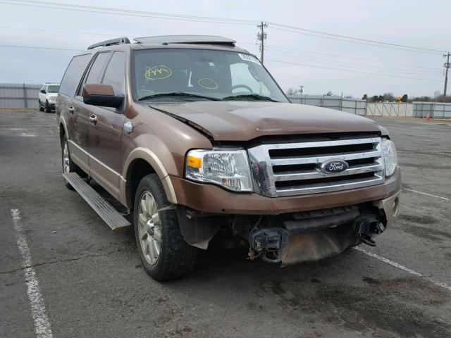 1FMJK1J59CEF58768 - 2012 FORD EXPEDITION BROWN photo 1