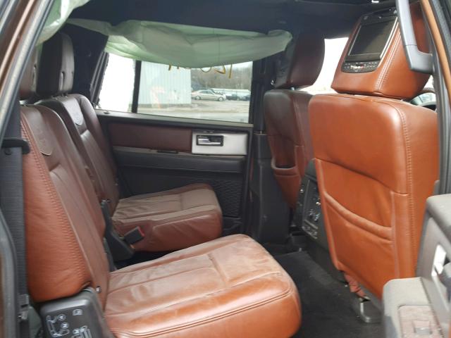 1FMJK1J59CEF58768 - 2012 FORD EXPEDITION BROWN photo 6