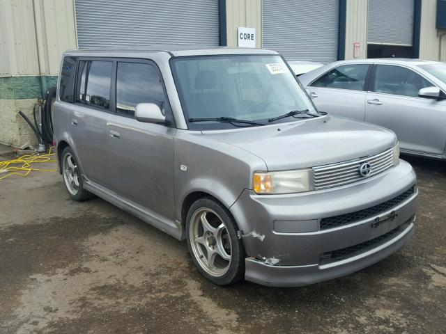 JTLKT324564127737 - 2006 TOYOTA SCION XB GRAY photo 1