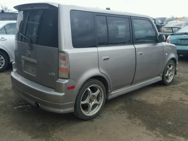 JTLKT324564127737 - 2006 TOYOTA SCION XB 灰色 照片 4