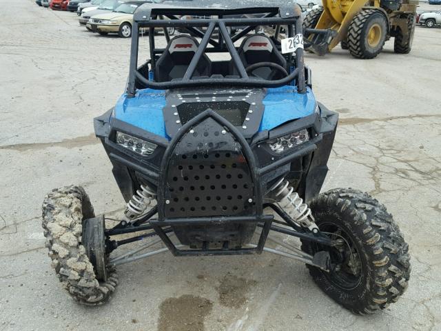 4XAST1EAXEB189850 - 2014 POLARIS RZR 1000 X BLUE photo 7