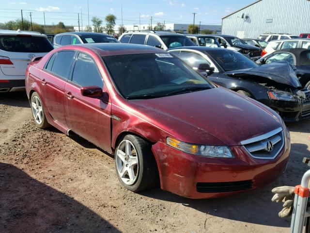 19UUA66224A051494 - 2004 ACURA TL RED photo 1