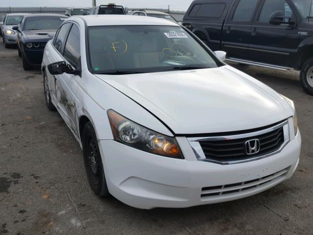 1HGCP26309A148678 - 2009 HONDA ACCORD LX WHITE photo 1