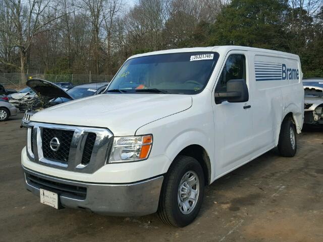 1N6BF0KL0DN113385 - 2013 NISSAN NV 1500 WHITE photo 2