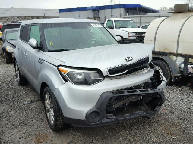 KNDJP3A57E7705565 - 2014 KIA SOUL + SILVER photo 1