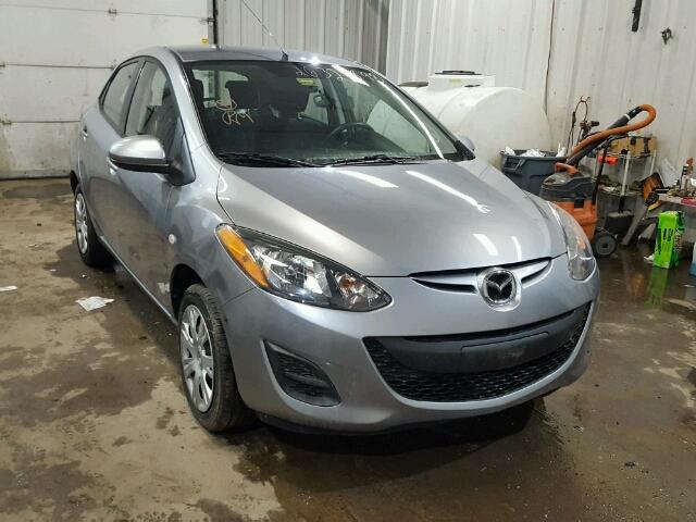 JM1DE1KY1E0187977 - 2014 MAZDA MAZDA2 SPO GRAY photo 1