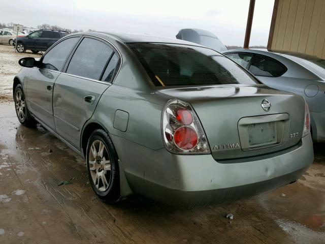 1N4AL11D55C180574 - 2005 NISSAN ALTIMA S GREEN photo 3