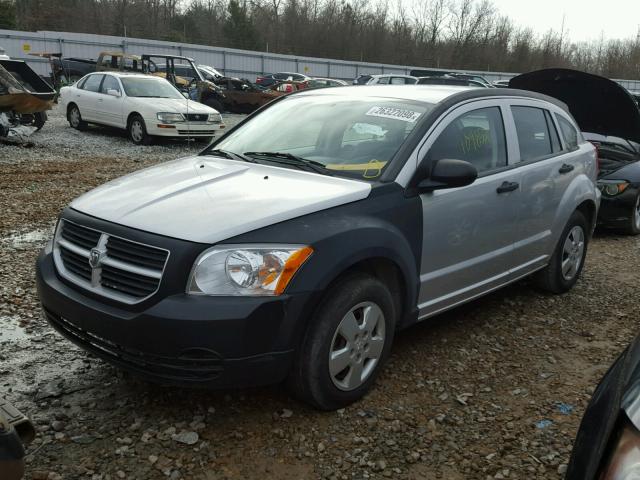 1B3JB28B47D503258 - 2007 DODGE CALIBER SILVER photo 2