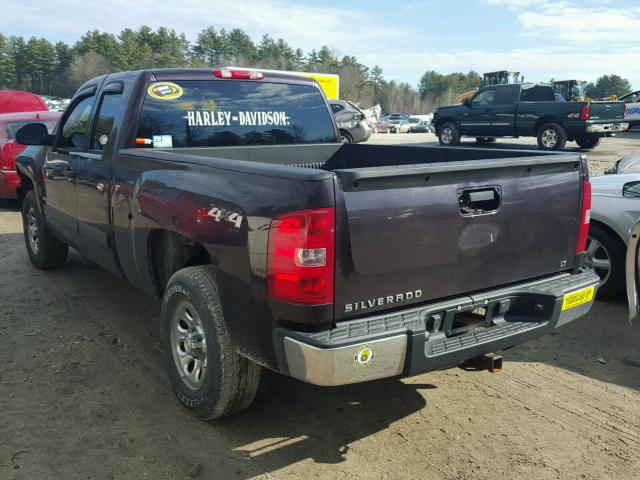 1GCEK19CX8E117781 - 2008 CHEVROLET SILVERADO BURGUNDY photo 3