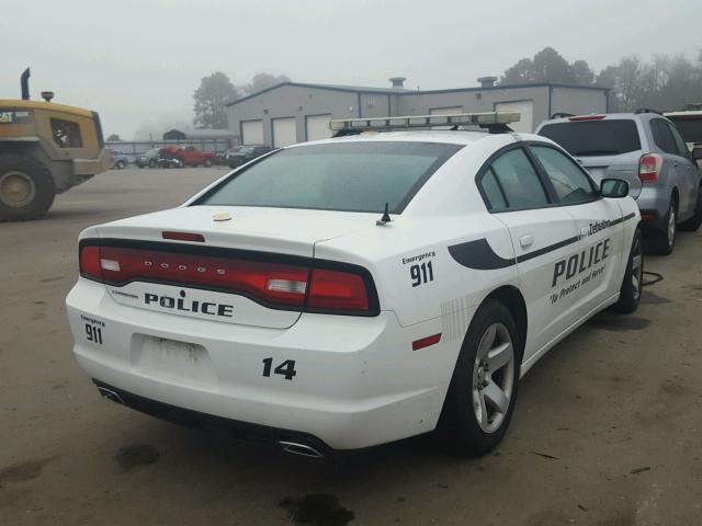 2C3CDXAT8CH142054 - 2012 DODGE CHARGER PO WHITE photo 4