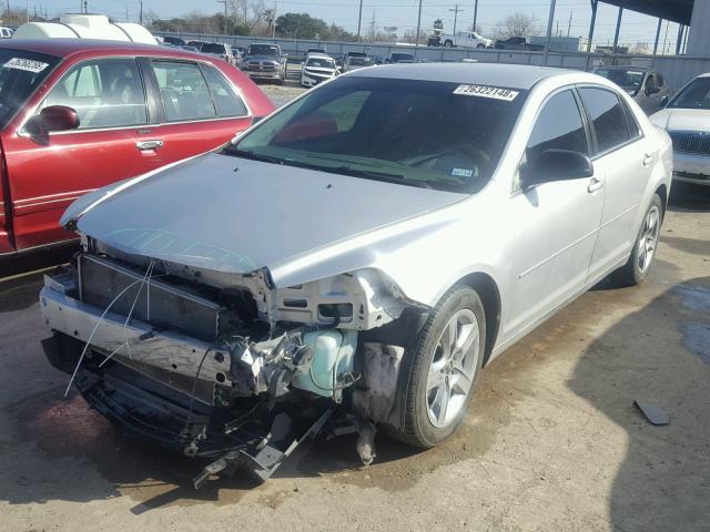 1G1ZB5E10BF197924 - 2011 CHEVROLET MALIBU LS ვერცხლისფერი ფოტო 2